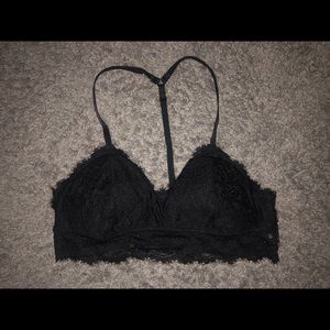 Aerie Large Black Bralette